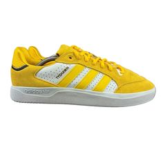 Adidas Tyshawn Low Bold Gold White Coe Black Shoes H06338 Men's Size 11.5 New Without A Box. Shoes Will Ship With Extra Care. Yellow Adidas Lace-up Sneakers, Yellow Lace-up Sneakers For Streetwear, Urban Yellow Skate Shoes With Rubber Sole, Yellow Urban Skate Shoes With Rubber Sole, Yellow Skate Shoes For Streetwear, Yellow Urban Skate Shoes For Streetwear, Adidas Yellow Leather Sneakers, Yellow Sneakers With Round Toe And Laces, Yellow Sneakers With Laces And Round Toe