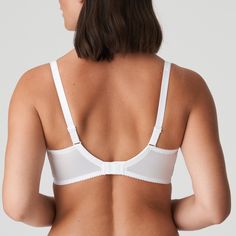 This full cup bra is sexy, comfortable and super-luxurious. The removable straps accentuate your feminine cleavage. Looks great under a V-neck top!
 Graphic embroidery in crisp white is feminine, summery, and perfect for brides-to-be. White Underwire Nursing Bra With Removable Cups, White Nursing Bra With Removable Cups And Underwire, White Full Cup Nursing Bra With Adjustable Straps, White Underwire Bra With Removable Cups, White Nursing Bra With Removable Pads, White Nursing Bra With Adjustable Straps, White Push-up Nursing Bra With Adjustable Straps, Classic Nursing Bra With Padded Full Cups, White Bra With Removable Pads And Sweetheart Neckline