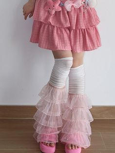 This price is for a pair of leg sleeves only, others are not included. Pink Party Socks, Fitted Ruffle Socks For Spring, Fitted Ruffled Socks For Summer, Spring Ruffled Fitted Socks, Spring Ruffled Socks, Spring Party Knee-high Socks, Pink Party Socks For Spring, Stretch Pink Legwear For Spring, Pink Ruffled Socks For Spring