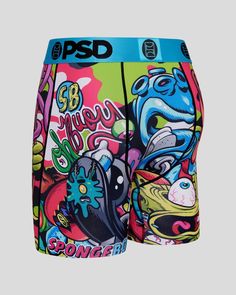 It all started with the signature PSD 7" brief. The 7" inseam and breathable sealed Micro Mesh pouch offers tailored support for maximum comfort. With four-way stretch and durable flatlock stitching, your briefs will stay in place and moving with you no matter what you get into. | PSD Men's Spongebob Squarepants - Krusty Bottom Underwear, Size 2XL Multi-pack Nylon Sports Bottoms, Casual Micro-elastic Bottoms Multi-pack, Functional Compressive Multi-pack Bottoms, Micro-elastic Multi-pack Bottoms For Sports, Stretch Multi-pack Sports Bottoms, Sporty Green Multi-pack Bottoms, Sporty Green Bottoms Multi-pack, Compressive Multi-pack Bottoms For Sports, Multi-pack Fitted Short Bottoms