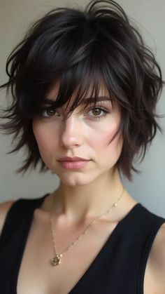 37 Wispy Bangs Haircut Ideas for 2024 Short Haircuts With Bangs And Layers, Pixie Hair With Bangs, Wispy Bangs Haircut, Soft Pixie Haircut, Long Pixie Cut With Bangs, Feathery Bangs, Bangs Haircut Ideas, Trend Hairstyle, Bangs Haircut