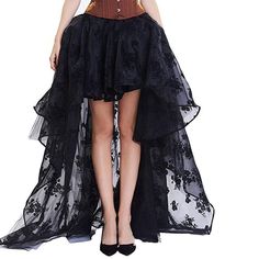 Material: Acrylic Fibers 
Size: S-6XL 
Sku: S93960 Rok Tile, Steampunk Mode, Black Gothic Dress, Rock Dress, Tule Rok, Gonna In Tulle, Steampunk Skirt, Gothic Skirt, Floral Skater Skirt