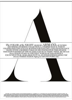 a black and white poster with the letter a in it's lowercases