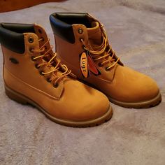 New Lugz Boots. No Box. Size 9 Men's. From A Smoke Free Home. Typically Ships The Next Day. Lugz Boots, Brown Chukka Boots, Mid Height Boots, Lug Boots, Moc Toe Boots, Fabric Boots, Leather Work Boots, Mens Boots Casual, Oxford Boots