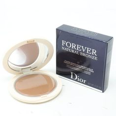 Dior Forever Natural Bronze Powder Dior Forever Natural Bronze Powder recreates the touch of the sun on the skin in one step for a radiantly glowing complexion. The soft and lightweight bronzing texture blends seamlessly with the skin for a natural, long-lasting finish. Infused with wild pansies, Dior Forever Natural Bronze helps retain the skin's natural moisture for all-day comfort. Size: 0.31 oz.  Color: Clear. Powder Bronzer, Dior Forever, Glowing Complexion, Pansies, Bronzer, Natural Skin, Christian Dior, Beauty Makeup, Dior