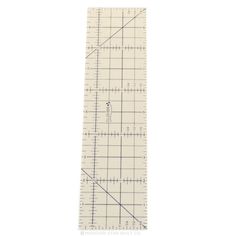 a ruler that has been drawn on the side of it