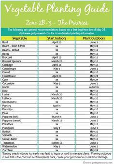 the vegetable planting guide for beginners to learn how to grow vegetables and plant them