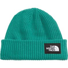 Cover your ears on cold days and deal with that bad hair day in style with The North Face Salty Dog Beanie. This synthetic beanie offers a cuffed style that allows you to wear it a little deeper or a little shallower so that you are feeling just right. Dog Beanie, British Khaki, Salty Dog, Face Logo, Green Hats, Deep Red Color, Acrylic Fabric, Bad Hair Day, North Face Mens