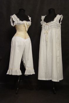 1890s Underclothes, Undergarment Fashion, Victorian Lingerie, Dress History, Vintage Corset, Period Outfit, Victorian Clothing, Edwardian Fashion