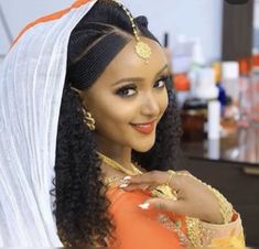 Habesha Culture, Traditional Hairstyles, Ethiopian Hair, Habesha Wedding, African Threading, Ethiopian People