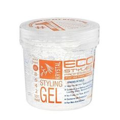 ECO Style Professional Styling Gel Krystal Max Hold     Remy Hair Weaving Hair   Human Hair Synthetic Hair   Accessories Braiding Hair   Human Hair Synthetic Hair Wigs     Lace Wigs Wigs Half Wigs Accessories Drawstring Ponytails   Adult Ponytails Teen Ponytails Kid Ponytails Combs & Brushes Hair Styling Tools   Flat Irons Curling Irons Dryers   Rollers, Pins & Rubber Bands Hair Care   Shampoos Conditioners Styling Products   Oils & Treatments   Hair Relaxers   Hair Colors   Hair Growth Products Eco Tools, Eco Styler Gel, Eco Hair, Best Curlers, Hair Relaxers, Flat Iron Curls, Oil Treatments, Styling Gel