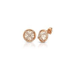 Material: 14K Rose Gold Gemstone: VS/G 1mm x 50 pieces (0.25 CTW) These dome-shaped earrings bring enough visual attraction with its 3D form. The signature Lux circle is a combination of bright white diamonds crossed on an encircled line structure. Small enough to not be noticed, but classy enough to be the talk of the day. Modern Rose Gold Earrings With Brilliant Cut, Modern Round Diamond Earrings, Pierced Round Diamond Earrings, Modern Round Diamond Cut Earrings, Modern Round Halo Design Earrings, Pierced Round Rose Gold Diamond Earrings, Modern Brilliant Cut Round Earrings, Modern Round Brilliant Cut Earrings, Elegant Rose Gold Circle Earrings