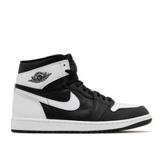 The Jordan 1 Retro High OG Black White stands as a timeless pillar in sneaker culture, marrying the heritage of Michael Jordan's rookie silhouette with a sleek, monochromatic design. This sneaker speaks directly to those who appreciate the origins of sneaker culture while staying firmly rooted in the present. Its black and white colorway delivers a stark, yet sophisticated contrast that transcends fleeting trends, making it an enduring staple in any collection. Crafted for the streets but born o Jordan Shoes For Men, Jordan 1 Low White, Beaverton Oregon, Monochromatic Design, Sneaker Culture, Women Platform Sneakers, Lacing Shoes For Running, White Basketball Shoes, Preppy Shoes