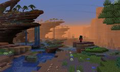 Minecraft Landscaping Ideas, Minecraft Nature, Minecraft Terrain, Minecraft Id, Minecraft Building Guide, Minecraft Steampunk, Minecraft Images, Cool Minecraft Creations