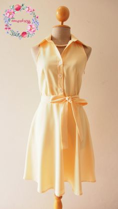 Pastel Yellow Dress,Yellow Bridesmaid Dress, Yellow Summer Dress, Yellow A-line Mini Dress For Casual Wear, Yellow A-line Mini Dress For Casual Occasions, Yellow Knee-length Mini Dress For Casual Wear, Elegant Yellow Sleeveless Mini Dress, Elegant Yellow Mini Sleeveless Dress, Yellow A-line Midi Dress For Casual Occasions, Yellow Sleeveless Casual Dress, Chic Yellow Knee-length Sleeveless Dress, Yellow A-line Dress For Daywear