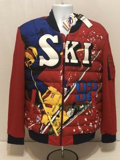 Brand new sold out . Ralph Lauren polo ski 1992 red jacket . Sz large Never use not even tried on ! Look at the pictures for more details The ski group is a 1992 polo collection which was introduced in the 1990s polo himself brought back the collection in 2018. its an exclusive collection from his own label. Don’t mess on this amazing collectible item bid with confidence Best customer satisfaction guaranteed look at my Feedback Fast shipping Don’t miss on this exclusive hard to find Jacket bid w Ralph Lauren Sport Coat For Winter, Casual Ralph Lauren Sport Coat, Ralph Lauren Casual Long Sleeve Sport Coat, Designer Graphic Print Winter Outerwear, Designer Winter Outerwear With Graphic Print, Casual Red Outerwear For Winter Sports, Casual Winter Sports Ski Outerwear, Casual Outerwear For Winter Sports And Ski Season, Casual Outerwear For Ski Season