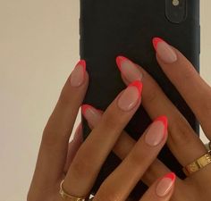 Simple Acrylic Nails, Almond Acrylic Nails, Short Acrylic Nails Designs, Fire Nails, Classy Nails, Dream Nails, Chic Nails