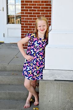 Butterfly Flutter Milk Silk Dress! Nothing says spring like a dress with butterflies!! Made out of Milk Silk which is 95% Cotton and 5% Spandex not only is this dress ultra comfortable but it is also Wrinkle Free! All items may only be returned if they are NOT WASHED and NOT WORN! Great Lakes Kids Apparel LLC is a local USA owned store located in Ohio. We are a small business and strive for customer satisfaction. Please message us with any concerns. Dress With Butterflies, Jo Jo, Flutter Dress, Milk Silk, Great Lakes, Wrinkle Free, Silk Dress, Customer Satisfaction, Cute Dresses