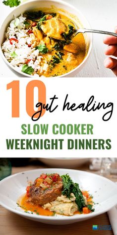 Recipes For Gut Health, Easy Slow Cooker Meals, Slow Cooker Meals, Healthy Weeknight Meals