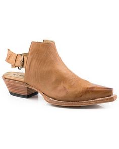 Stetson Women's Calf Western Booties - Snip Toe, Brown Fall Chelsea Boots With Snip Toe For Ranch, Leather Sole Moto Ankle Boots For Ranch, Moto Ankle Boots With Leather Sole For Ranch, Western Chelsea Boots With Snip Toe And Leather Lining, Western Chelsea Boots With Leather Lining For Fall, Leather Sole Ankle Moto Boots For Ranch, Leather Chelsea Boots With Snip Toe, Leather Chelsea Boots For Fall Rodeo, Leather Chelsea Boots For Rodeo In Fall