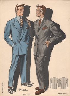 Image result for 1952 men's fashion 1950s Men, 1950s Mens Fashion, Fashion Through The Decades, Mens Fashion Vintage, 1950s Mens, Vintage Fashion 1950s, Mens Fashion Illustration, Mens Fashion Wedding, Fashion Drawings