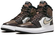 WMNS Air Jordan 1 Acclimate 'Chocolate' DC7723-200 KICKSCREW Brown Low-top Sneakers For Winter, Brown Mid-top Winter Sneakers, Brown Sneakers For Winter Streetwear, Brown Sporty Winter Sneakers, Brown Winter Sneakers For Streetwear, Sporty Brown Winter Sneakers, Brown Waterproof Winter Sneakers, Insulated Leather Low-top Sneakers, Sporty Insulated Brown Sneakers