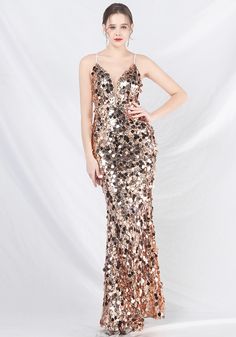 Gown Dress Design, Sequin Prom Dresses Long, Lingerie Gown, Chic Evening Dress, Gown Elegant, Sequin Evening Gowns, Long Evening Dresses, Mermaid Evening Gown, Long Evening Dress