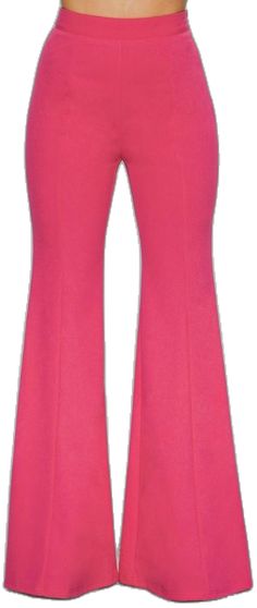 Pink Model, In Hot, Flare Pants, Hot Pink, Spandex, Size Medium, Pants, Pink, How To Wear