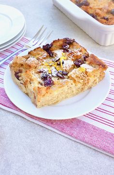 Cranberry Orange French Toast Bake Orange French Toast, Thanksgiving Breakfast, Warm Breakfast, French Toast Bake, What's For Breakfast, Vegetarian Cooking, Yummy Breakfast