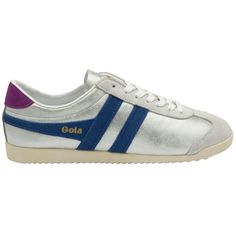 Buy Gola Bullet Blaze sneakers in white/sapphire online at gola. Retro Custom Sneakers With Gum Sole For Sports, Retro Low-top Custom Sneakers For Sports, Retro Sneakers With Gum Sole For Sports, Retro Sneakers With Boost Midsole For Light Sports, Retro Lace-up Custom Sneakers For Sports, Retro Sports Sneakers With White Sole, Retro Low-top Sneakers With Gum Sole, Retro Sneakers For Streetwear With Laces, Retro Streetwear Sneakers