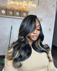 Quick Weave Hairstyles For Black Women Side Part, Colours In Spanish, Hairstyle For Men, Quick Weave Hairstyles, Hair Magazine, Black And Blonde, Dope Hairstyles, Sew Ins, Hair Laid