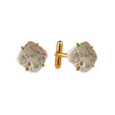 Elevate your outfit with our Keshi pearls cufflinks, the perfect accessory to add a touch of sophistication and refinement. Elevate Your Outfit, Pearl Cufflinks, Interchangeable Earrings, Pin Pendant, Keshi Pearls, Your Outfit, Accessories Rings, Silver Pearls, Fish Hook