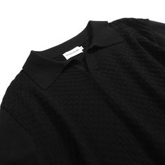 - Knitted Polo- 100% cotton yarn- Unlined- Regular fit- Machine washable Fabric & Care- Delicate Machine Wash at 30 degrees(86℉) with similar colors.- Iron inside out on low temperature.- Store flat.- Do not tumble dry.- Do not bleach. Black Solid Color, Knitted Polo Shirt, Light Blue Knit, Knitted Polo, 1960s Mod, Brown Tshirt, Yellow Knit, Vintage Clothing Men, Mod Fashion