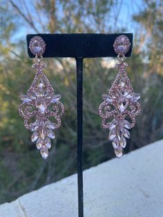 Light pink earrings Elegant Pink Teardrop Chandelier Earrings, Pink Metal Chandelier Dangle Earrings, Pink Metal Chandelier Earrings, Light Pink Earrings, Pink Chandelier Earrings, Elegant Nickel-free Pink Chandelier Earrings, Pink Chandelier, Pink Bohemian Nickel-free Chandelier Earrings, Tucson Az