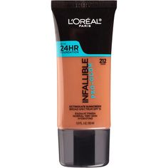 Infallible Pro-Glow FoundationFeatures & Benefits The New Pro-Look of Longwear It's Pro With An All-Day Glow Up to 24HR Foundation Spf Foundation, Loreal Paris Makeup, Hydrating Foundation, Foundation With Spf, Long Lasting Foundation, Luminous Foundation, Loreal Paris Infallible, Makeup Shades, Glow Foundation