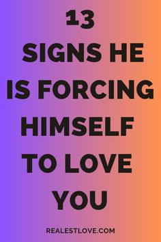 Signs He Is Forcing Himself To Love You Relationship Red Flags, Relationship Talk, Godly Dating, Godly Relationship, Godly Marriage, Making Excuses, Bad Feeling