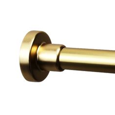 an image of a gold curtain rod