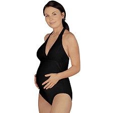 Sunday Funday Giveaway: Carriwell Maternity Swimsuit « Breastfeed.Babywear.ClothDiaper.Naturally! Classic Swimsuit, Maternity Bathing Suit, Halter Neck Swimsuit, Skirted Swimsuit, Maternity Swimsuit, Swimsuit Collection, Best Swimsuits, Maternity Skirt, Maternity Swimwear