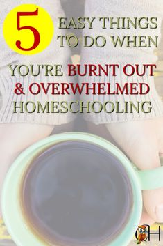 Are you overwhelmed homeschooling? Burnt out and exhausted? Here are 5 easy solutions when you're overwhelmed homeschooling. via @classichomesch Hs Tips, Classical Homeschool, School Planning, Homeschool Middle School, Homeschooling Tips, Homeschool High School