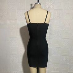 The incredible quality Bandage Dress is suitable for party. cocktail. clubbing. date night. wedding. night out. evening. birthday. dinner. celebrity and so on as you like. If you're wearing this you know you are winning at party!Our Style No.SW656290%Rayon. 9%Nylon. 1%SpandexMade in HongkongVery StretchyGentle Dry Clean Only