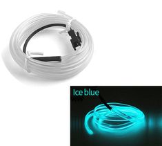 Emitting Color: ice blue, Size: 3m, Color Temperature: USB drive Car Interior Lights, El Wire, Interior Lights, Car Led Lights, Led Stripes, Plastic Items, Night Driving, Car Interior Decor, Usb Drive