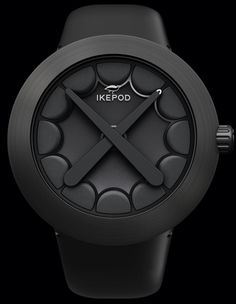 Ikepod KAWS with black dial Custom Watches, Father Time, Limited Edition Watches, Higher Design, Tick Tock, Analog Watch, Watch Faces, Arm Candy