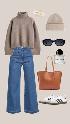 Minimalist Wardrobe Capsule, Outfit Inspiration Fall, Causual Outfits, Fashion Attire, Outfit Inspo Fall, Casual Fall Outfits, Lookbook Outfits, Winter Fashion Outfits