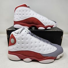 Men's Nike Air Jordan 13 Retro 'Grey Toe' '2014' Brand New w/ Defects Some discoloration on midsoles due to age Size 10.5 See Pictures to Evaluate Defects Got a question? Shoot us a message! ALL SHOES ARE 100% AUTHENTIC Shipping Info: Packages go out every Monday, Wednesday, and Friday Orders placed after 10 am EST will go out with the next shipment Air Jordan 13 Retro, Jordan 13 Retro, Mens Nike Air, Jordan 13, Gucci Men, Nike Air Jordan, Men's Nike, Air Jordan, Nike Men