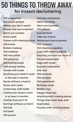 Minimalism Challenge, Cleaning Schedules, Declutter Checklist, Declutter Home, Decluttering Tips, Minimalism Lifestyle, Cleaning Tricks, House Cleaning Checklist, Vie Motivation