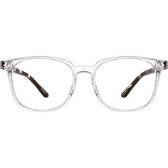 These square eyeglasses serve up plenty of style comfort and value. The wide eyeglasses comes in three glossy color options and two matte options: black/brown pattern with multi-colored temple arms; clear with translucent tortoiseshell arms; tortoiseshell with translucent teal arms; matte translucent red with black arms and matte navy with tortoiseshell arms. | Zenni Square Prescription Eyeglasses Clear Tortoise Shell Plastic Rim Design, Zenni Optical, Square Eyeglasses, Keke Palmer, Oval Face Shapes, Oval Face, Brown Pattern, Square Glasses, Oval Faces