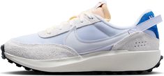 Amazon.com | Nike Waffle Debut Vintage Women's Trainers, White, 39 EU | Fashion Sneakers Nike Waffle Debut, Nike Waffle, Nike Sneakers Women, Heritage Fashion, Retro Sneakers, Fashion Sneakers, 70s Fashion, Soft Suede, Trainers Women