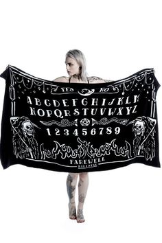 Beach Bored Towel by KILLSTAR. Available online now! Goth Beach, Summer Goth, Gothic Home Decor, Beachwear For Women, Coastal Style, Goth Fashion, Home Decor Bedroom, Beach Style