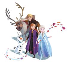 an image of frozen princess and her friends