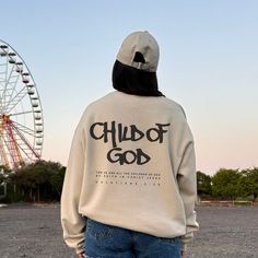 Hi welcome to Freegraceco. We make Christian based designs to glorify God and share your faith with others. Ideal for any situation, a unisex heavy blend crewneck sweatshirt is pure comfort. These garments are made from polyester and cotton. The collar is ribbed knit, so it retains its shape even after washing. There are no itchy side seams on these sweaters. Note: If you would like an oversized fit, be sure to order 1-2 sizes up. Make sure to check the size chart in the listing photos. *PRODUCT Christian Sweater Design, Christian Hoodies Aesthetic, Christian Sweater, Jesus Hoodies, Jesus Sweater, Christian Sweaters, Bible Shirt, Christian Clothes, Christian Crewneck